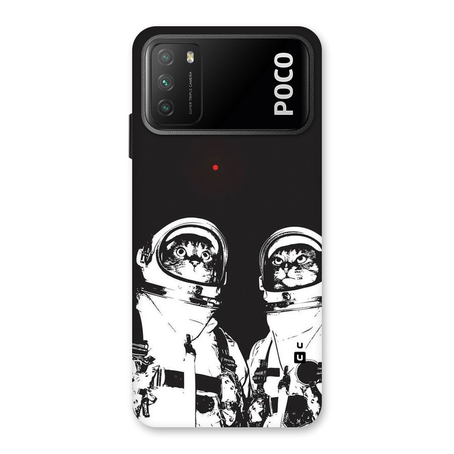Meow Moon Back Case for Poco M3