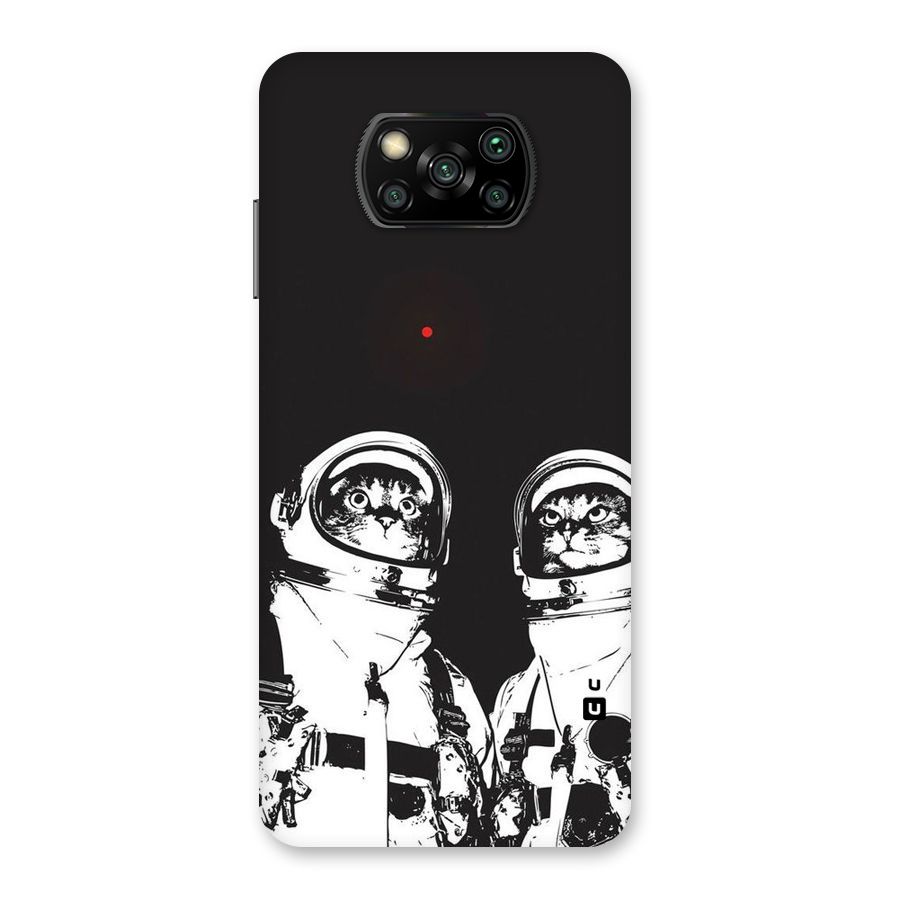 Meow Moon Back Case for Poco X3