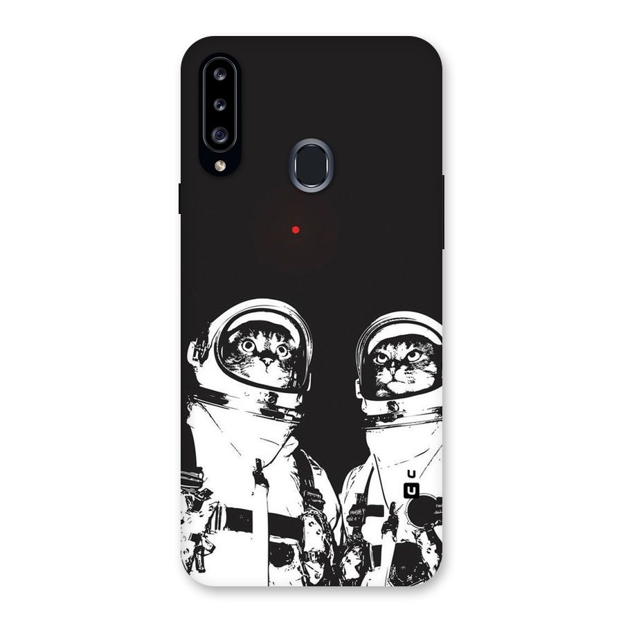 Meow Moon Back Case for Samsung Galaxy A20s
