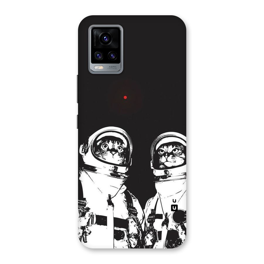 Meow Moon Back Case for Vivo V20