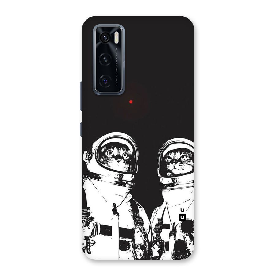 Meow Moon Back Case for Vivo V20 SE