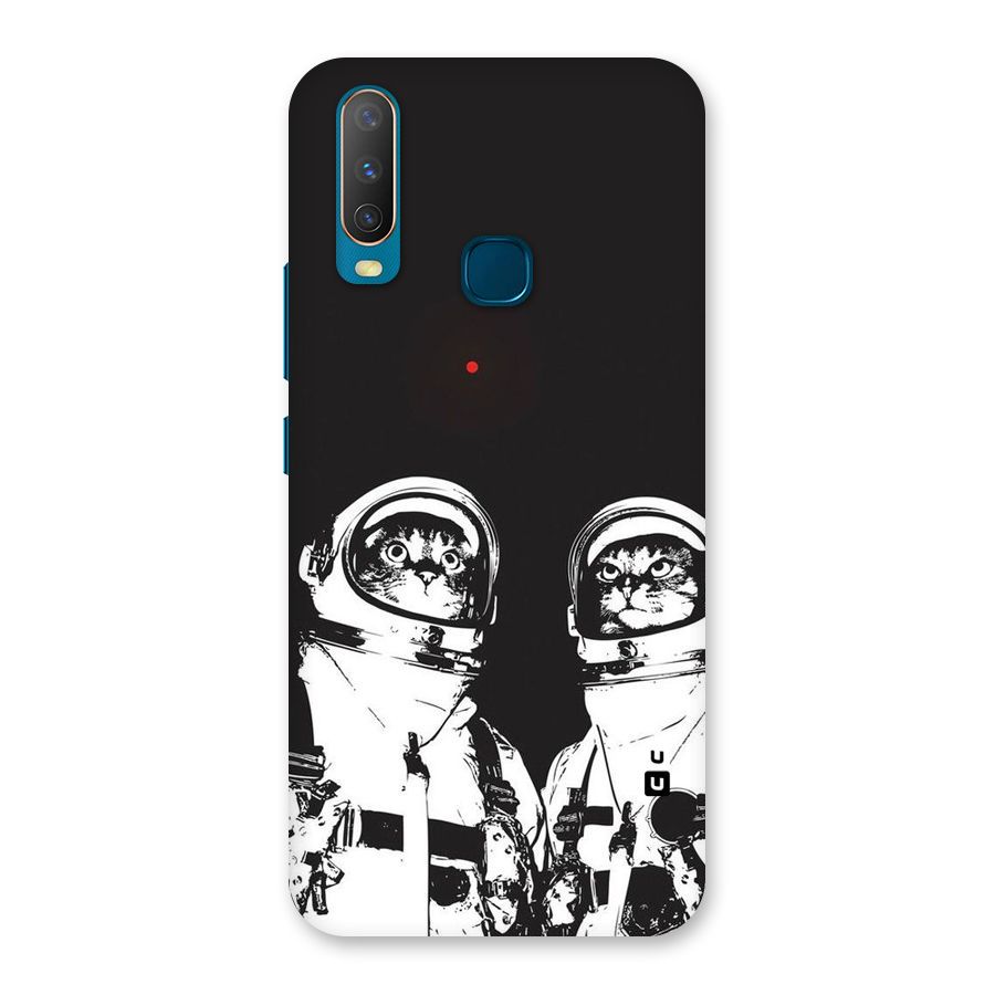 Meow Moon Back Case for Vivo Y17