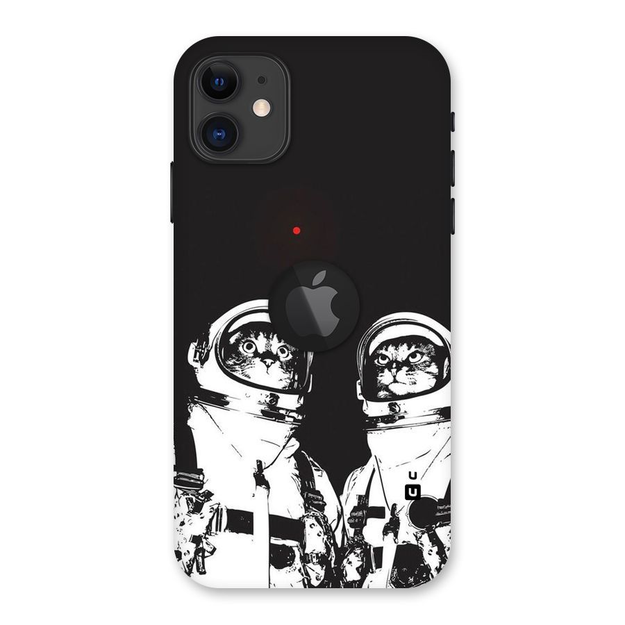 Meow Moon Back Case for iPhone 11 Logo Cut