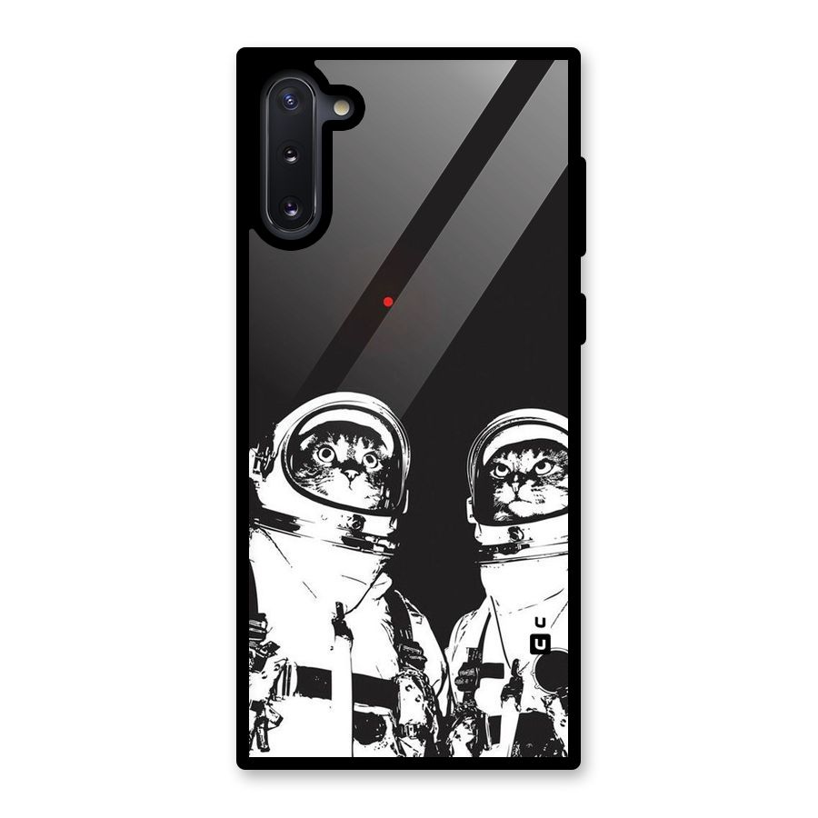 Meow Moon Glass Back Case for Galaxy Note 10
