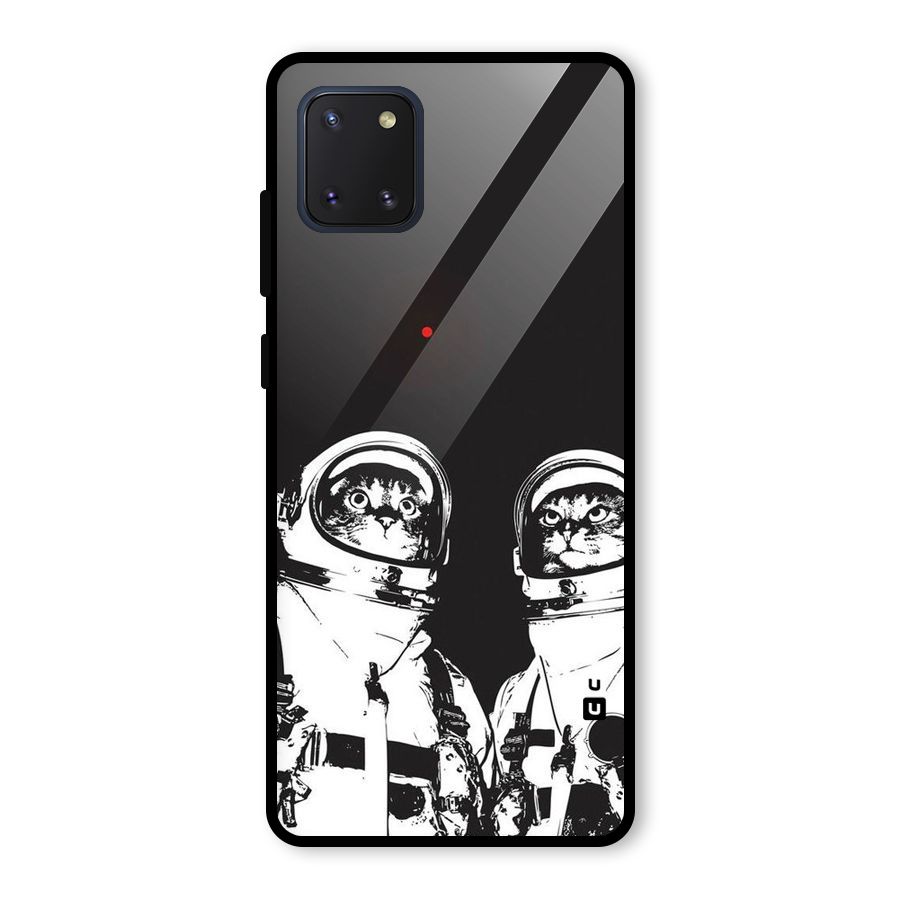 Meow Moon Glass Back Case for Galaxy Note 10 Lite