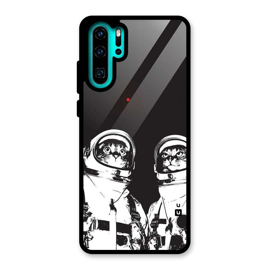 Meow Moon Glass Back Case for Huawei P30 Pro