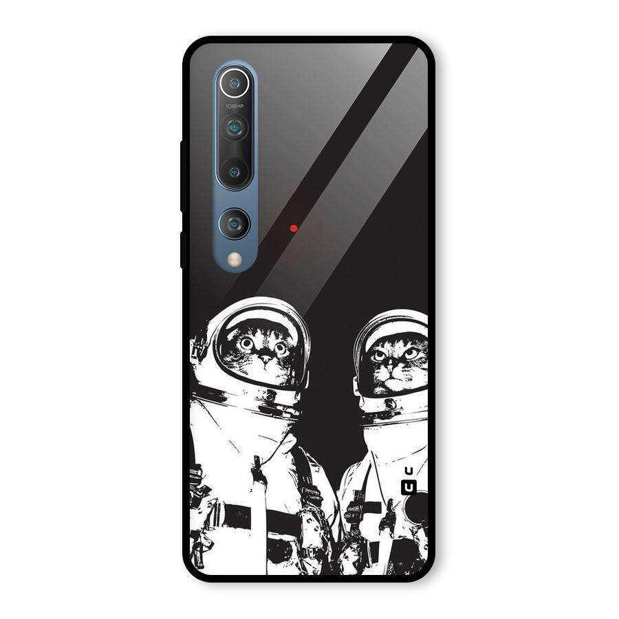 Meow Moon Glass Back Case for Mi 10