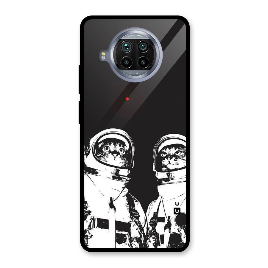 Meow Moon Glass Back Case for Mi 10i