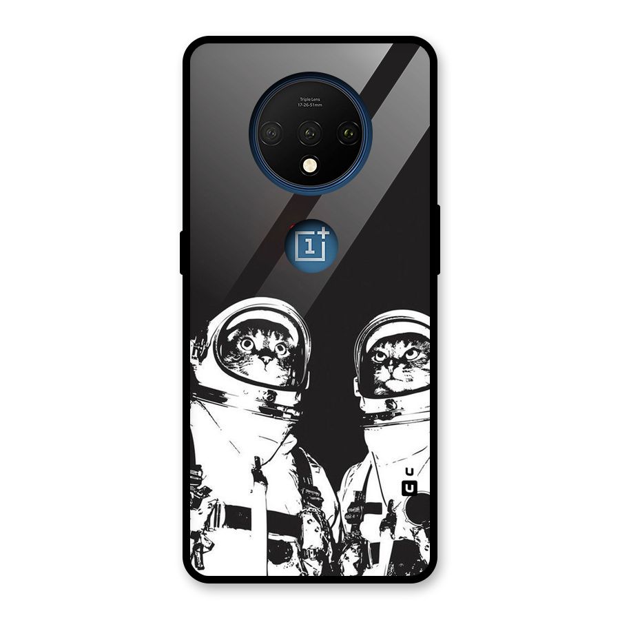 Meow Moon Glass Back Case for OnePlus 7T