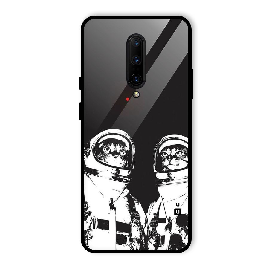 Meow Moon Glass Back Case for OnePlus 7 Pro