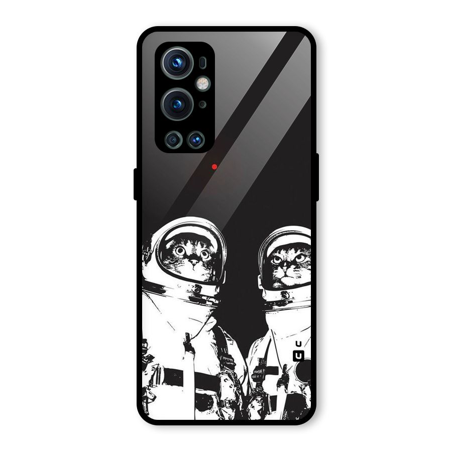 Meow Moon Glass Back Case for OnePlus 9 Pro
