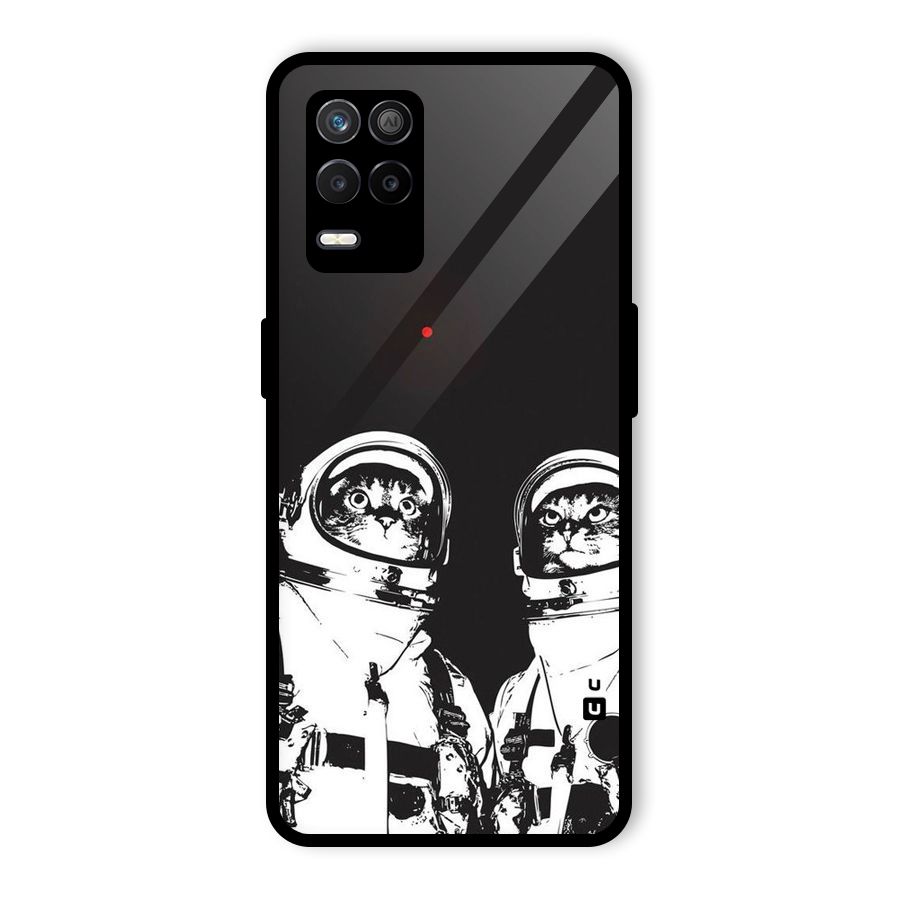 Meow Moon Glass Back Case for Realme 9 5G