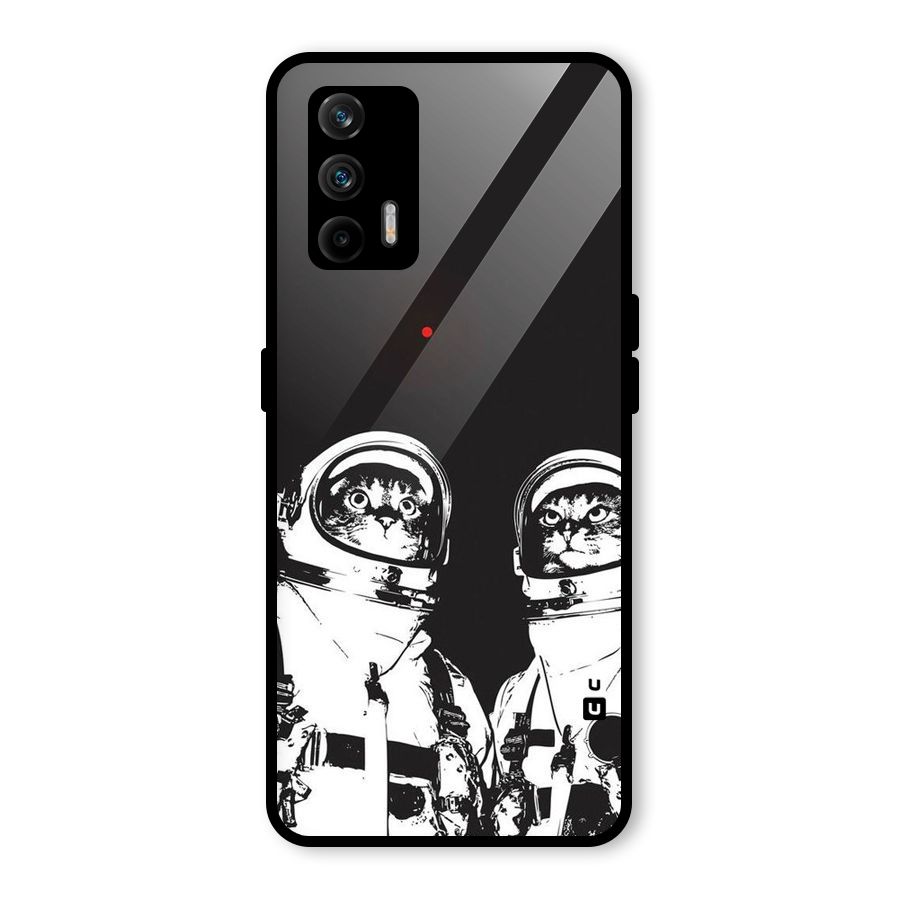 Meow Moon Glass Back Case for Realme GT 5G