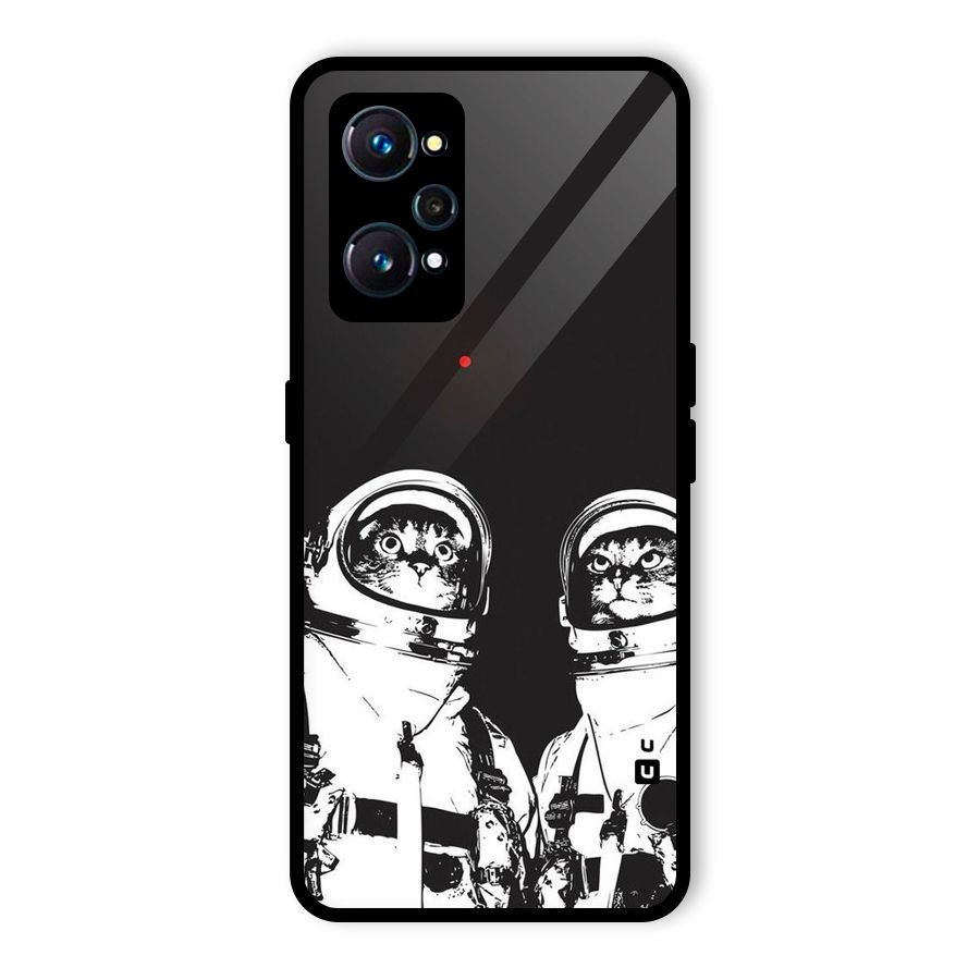Meow Moon Glass Back Case for Realme GT Neo2
