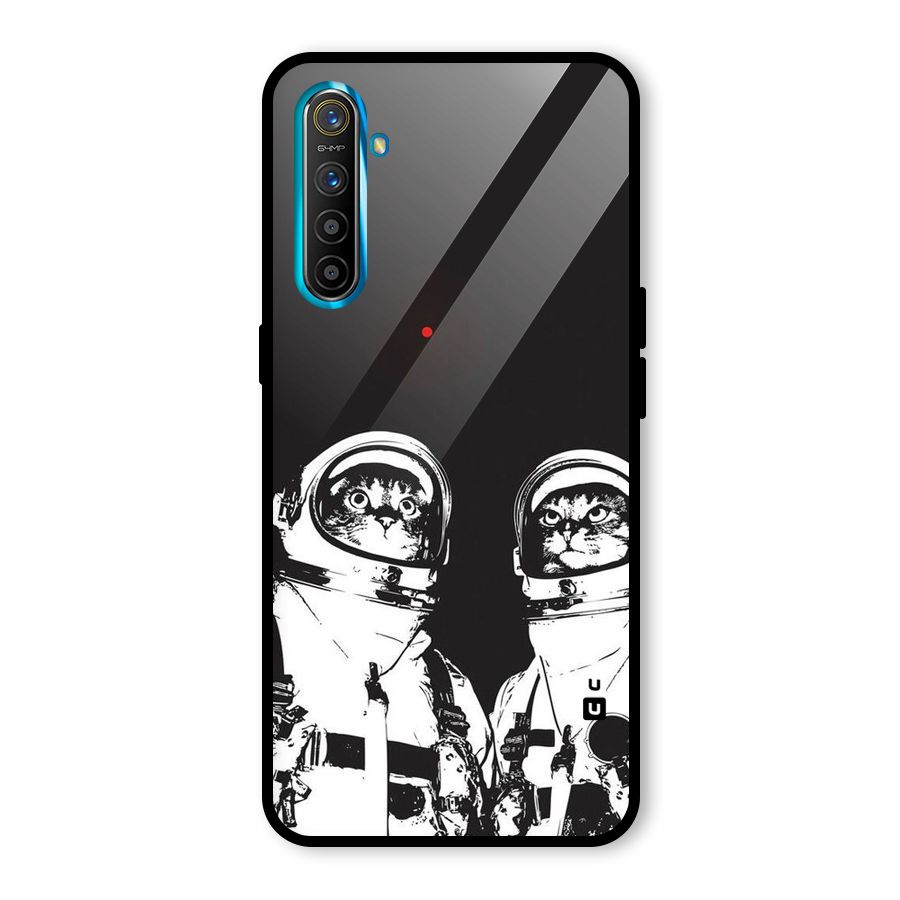 Meow Moon Glass Back Case for Realme X2