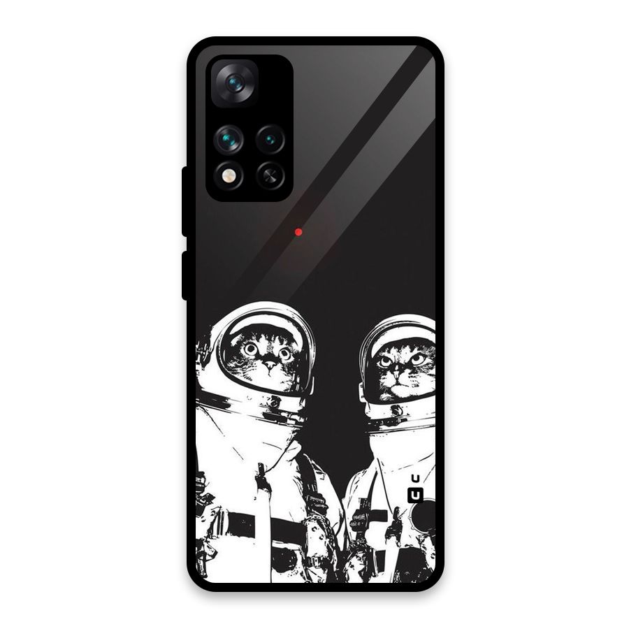 Meow Moon Glass Back Case for Xiaomi 11i HyperCharge 5G