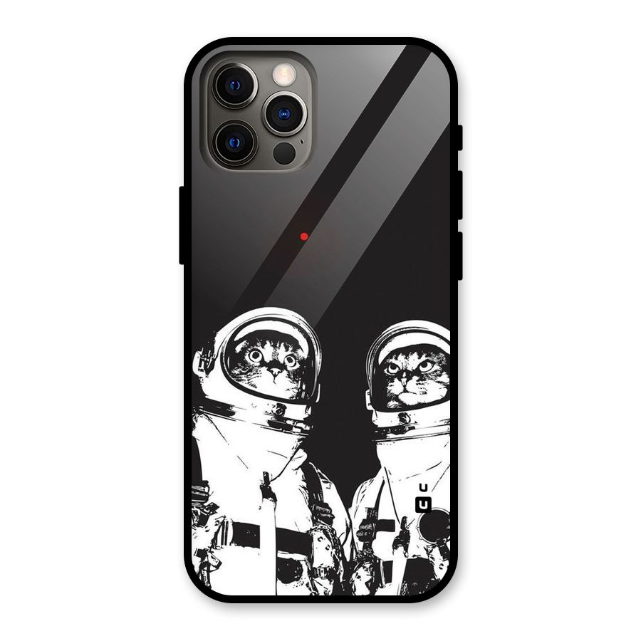 Meow Moon Glass Back Case for iPhone 12 Pro