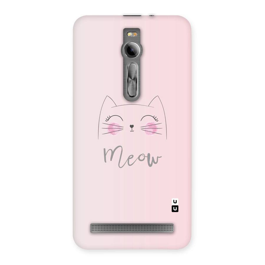 Meow Pink Back Case for Asus Zenfone 2