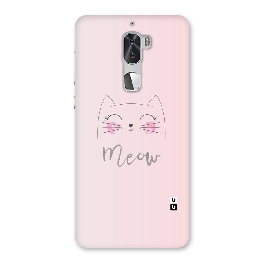 Meow Pink Back Case for Coolpad Cool 1