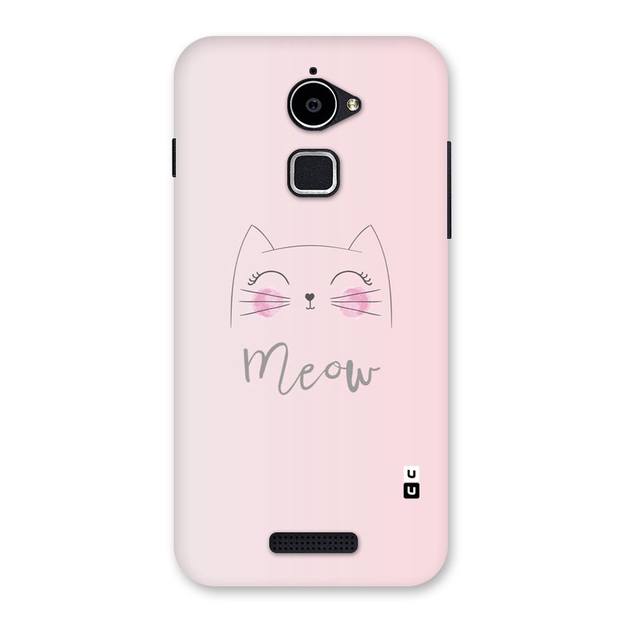 Meow Pink Back Case for Coolpad Note 3 Lite