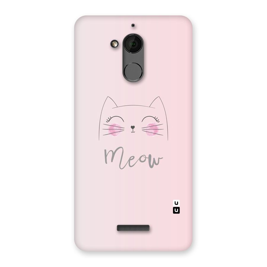 Meow Pink Back Case for Coolpad Note 5