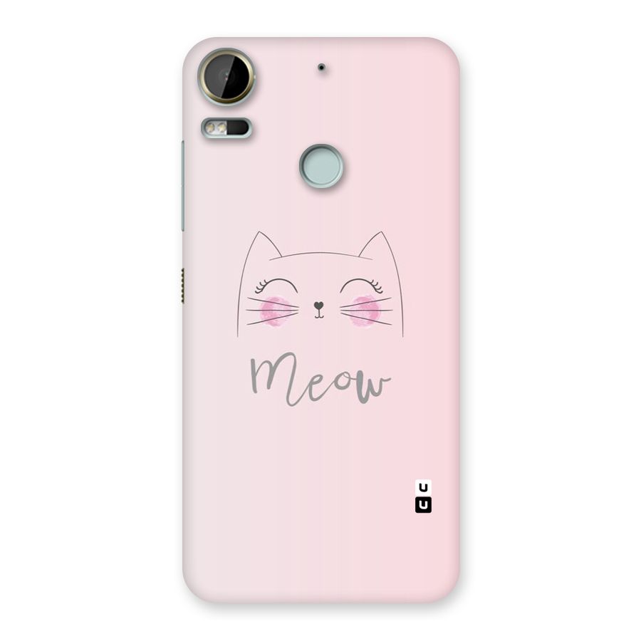 Meow Pink Back Case for Desire 10 Pro