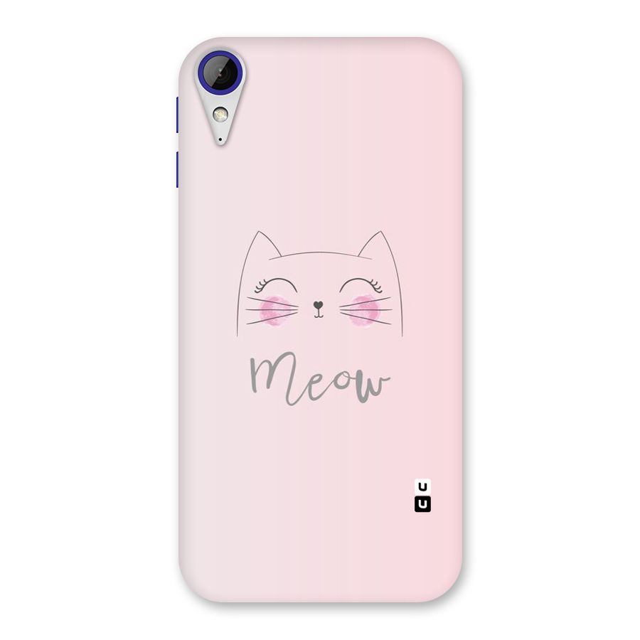 Meow Pink Back Case for Desire 830