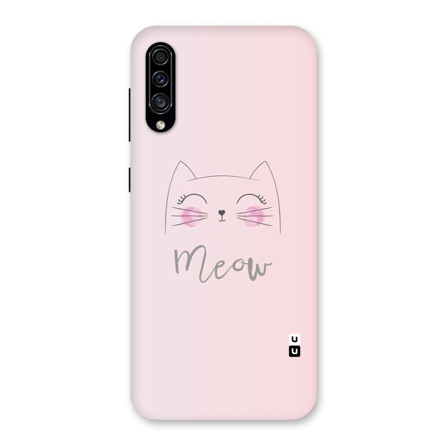 Meow Pink Back Case for Galaxy A30s