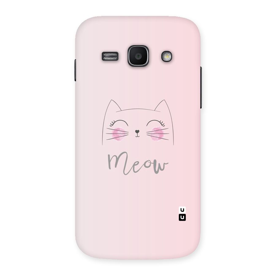 Meow Pink Back Case for Galaxy Ace 3