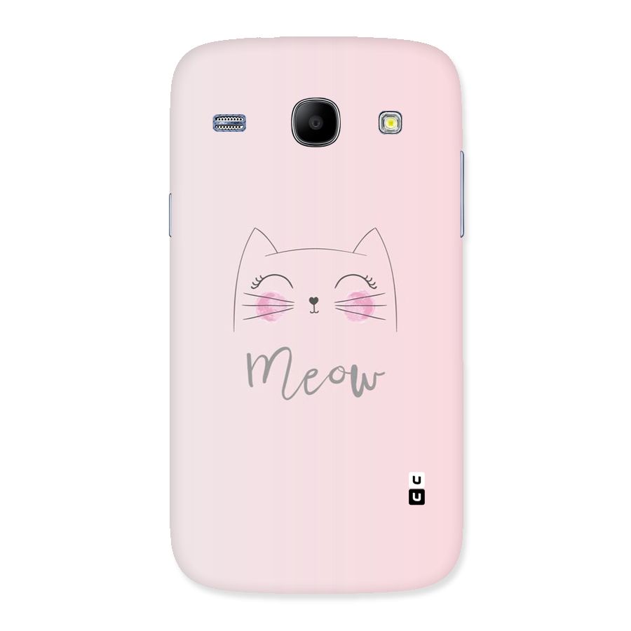 Meow Pink Back Case for Galaxy Core
