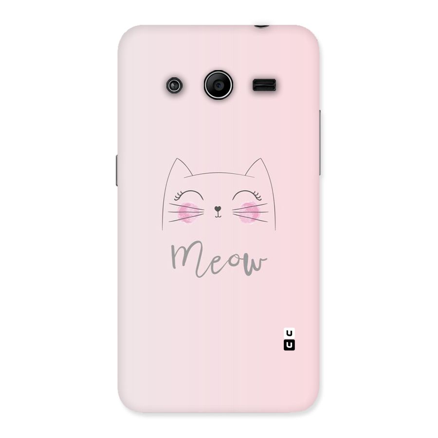 Meow Pink Back Case for Galaxy Core 2