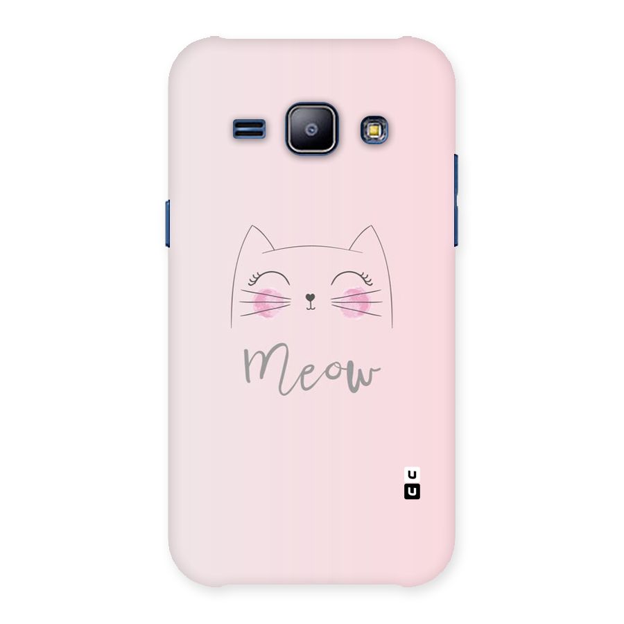 Meow Pink Back Case for Galaxy J1