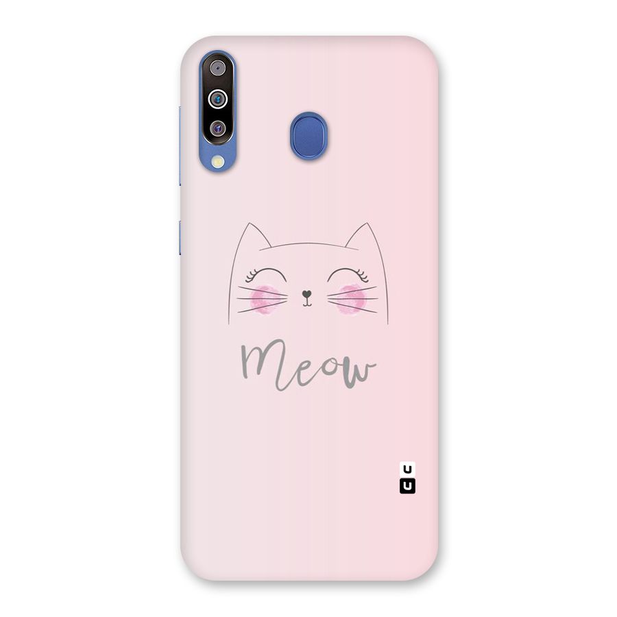 Meow Pink Back Case for Galaxy M30