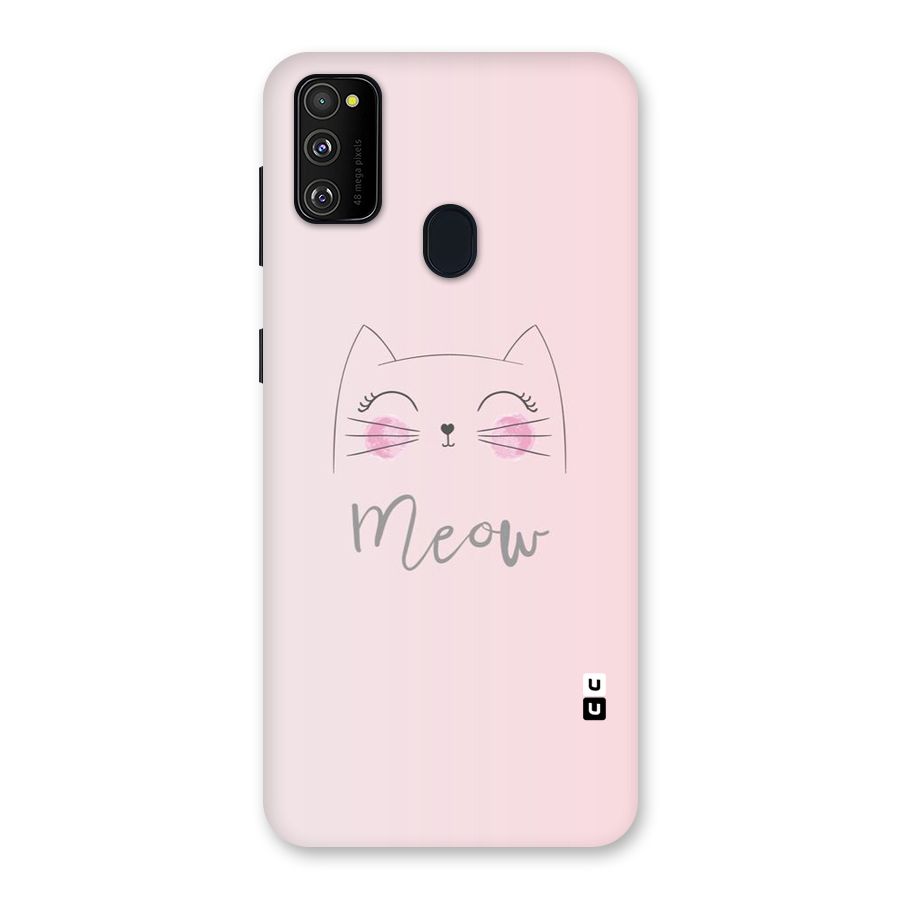 Meow Pink Back Case for Galaxy M30s