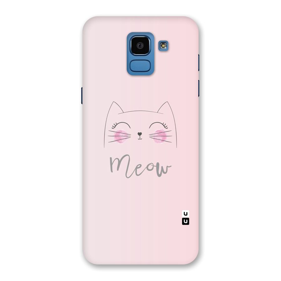 Meow Pink Back Case for Galaxy On6