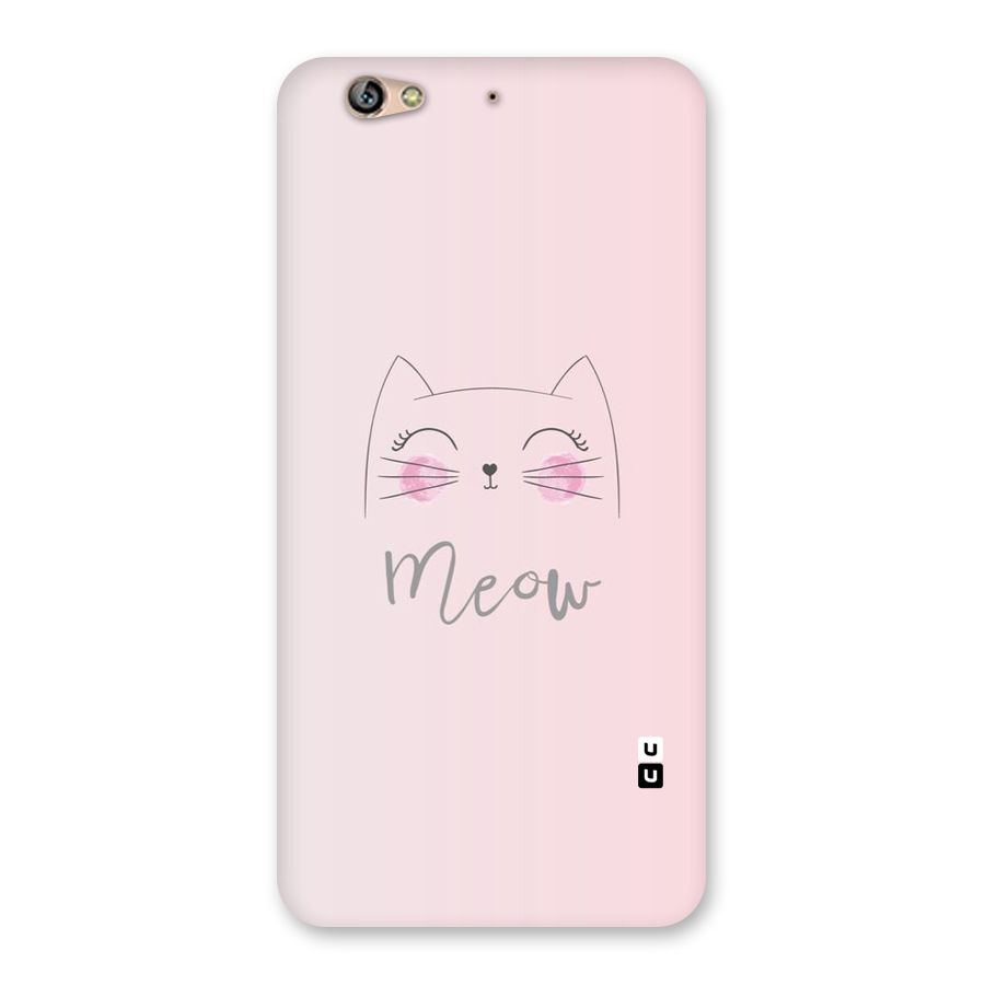 Meow Pink Back Case for Gionee S6