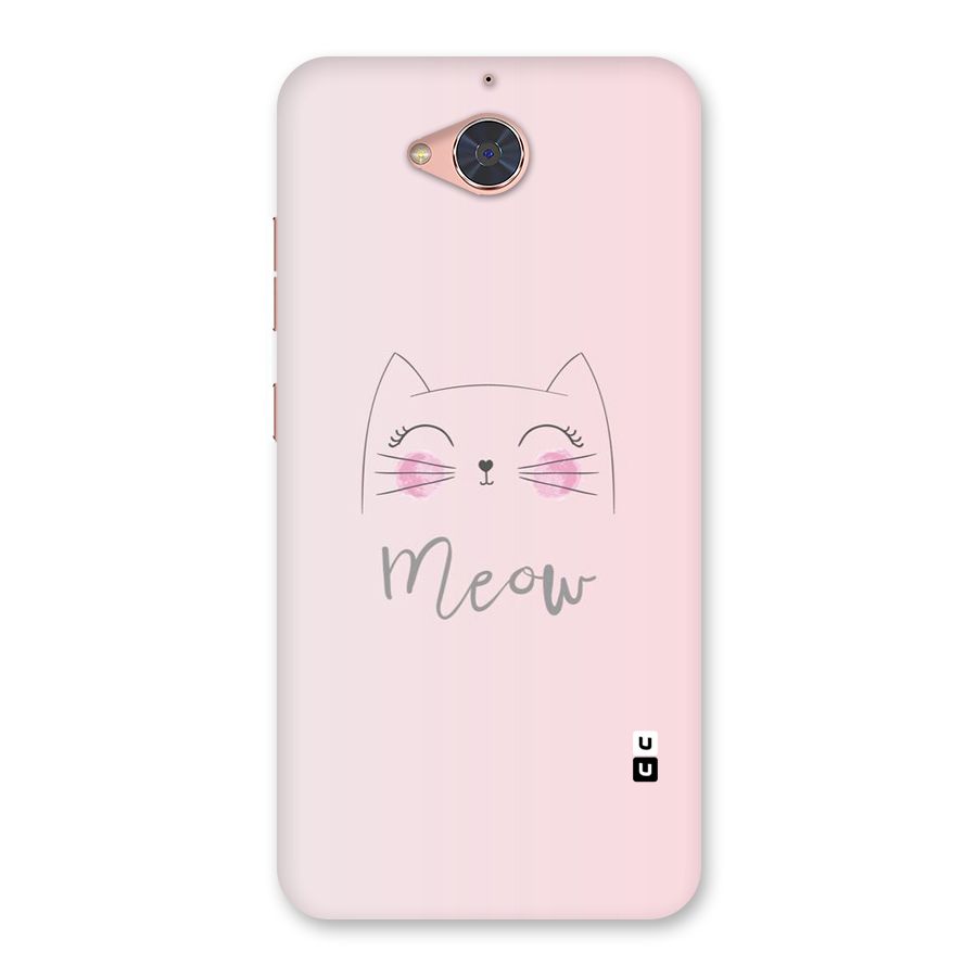 Meow Pink Back Case for Gionee S6 Pro