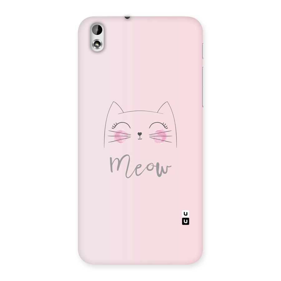 Meow Pink Back Case for HTC Desire 816g