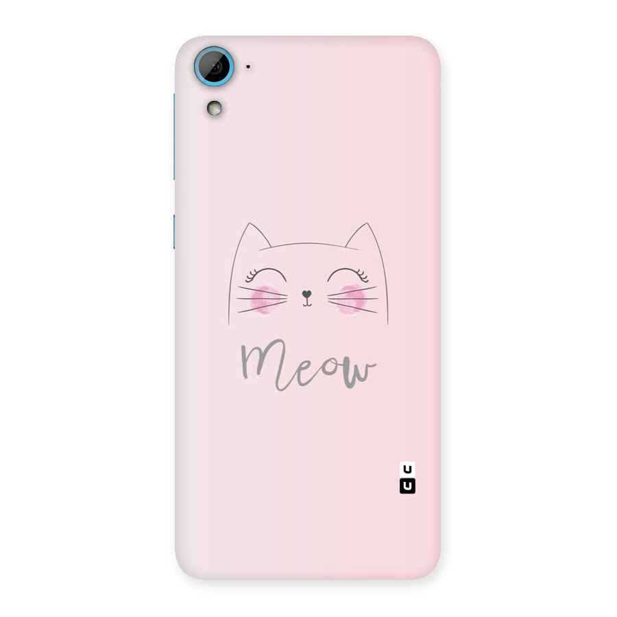 Meow Pink Back Case for HTC Desire 826