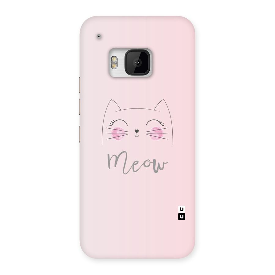 Meow Pink Back Case for HTC One M9