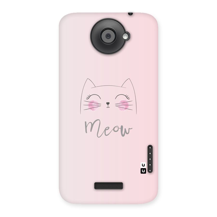 Meow Pink Back Case for HTC One X