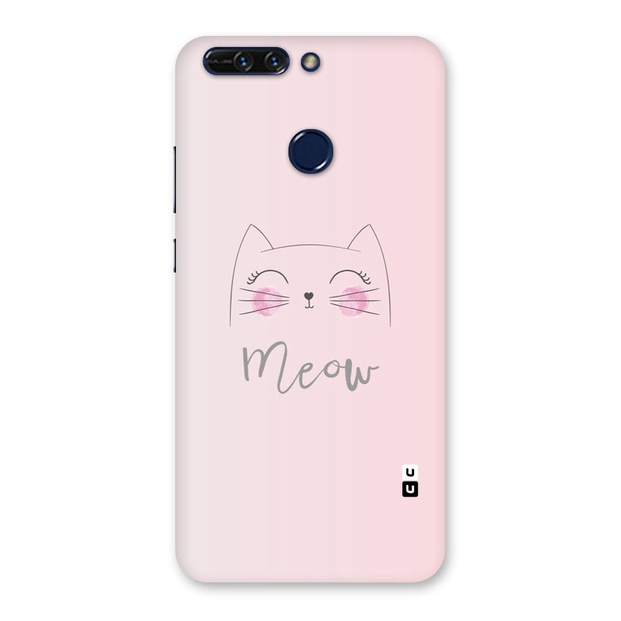 Meow Pink Back Case for Honor 8 Pro