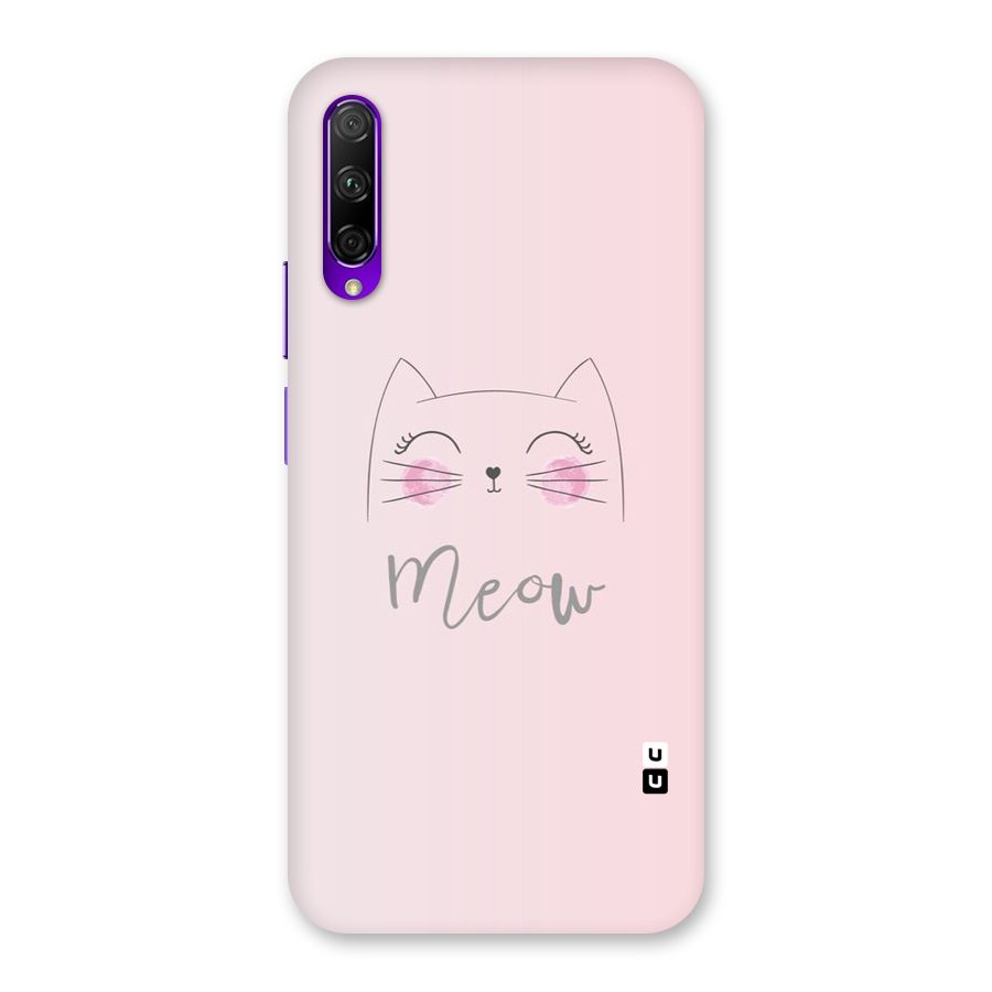 Meow Pink Back Case for Honor 9X Pro