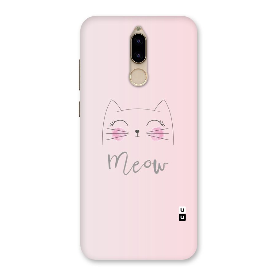 Meow Pink Back Case for Honor 9i