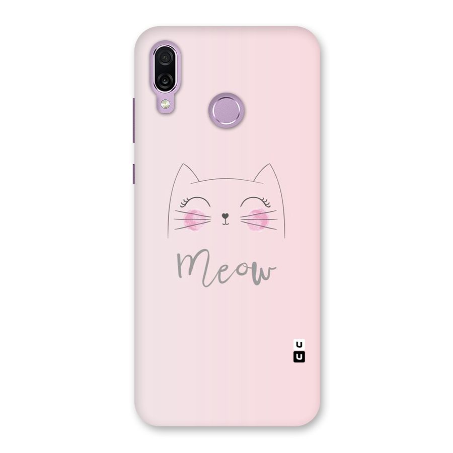 Meow Pink Back Case for Honor Play
