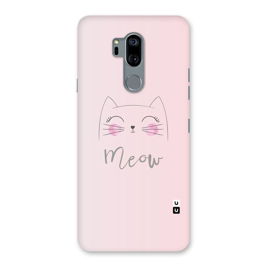 Meow Pink Back Case for LG G7