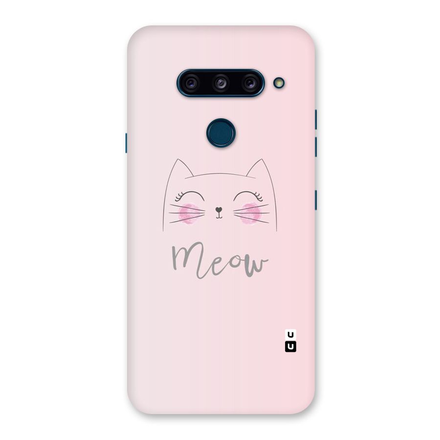 Meow Pink Back Case for LG  V40 ThinQ