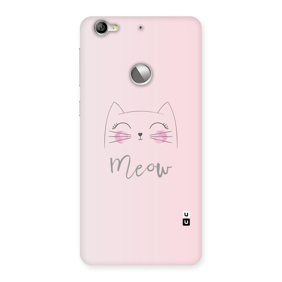 Meow Pink Back Case for LeTV Le 1s
