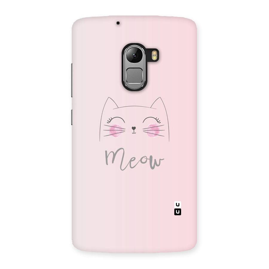 Meow Pink Back Case for Lenovo K4 Note