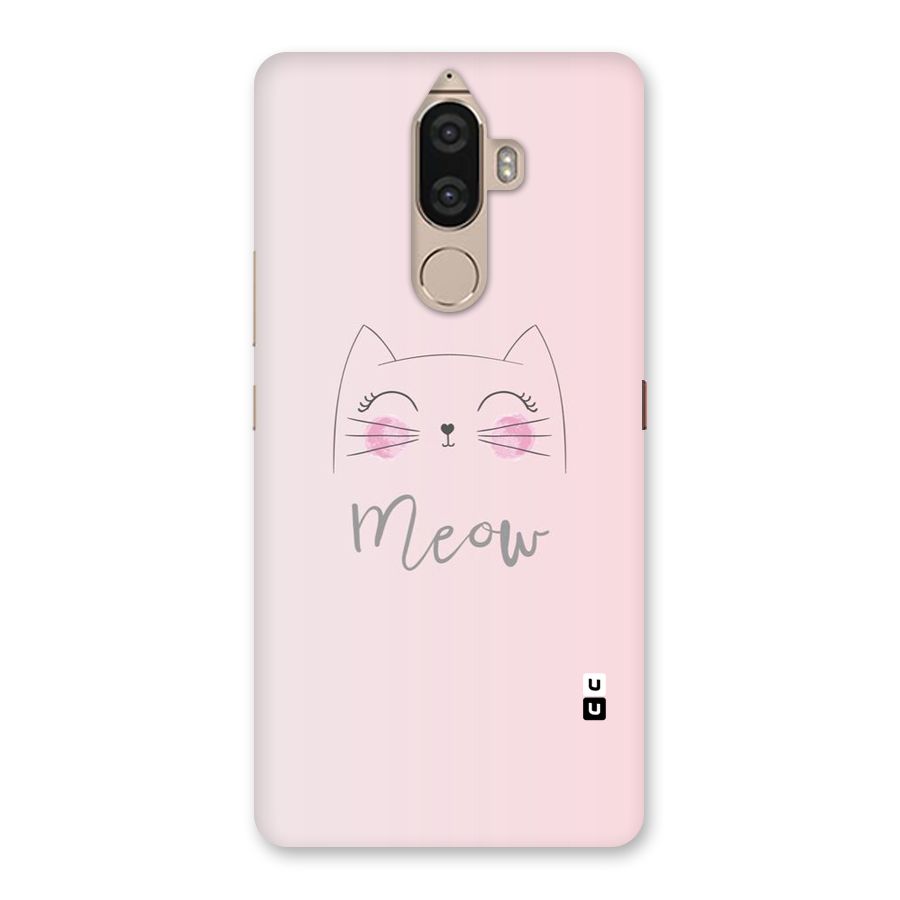 Meow Pink Back Case for Lenovo K8 Note
